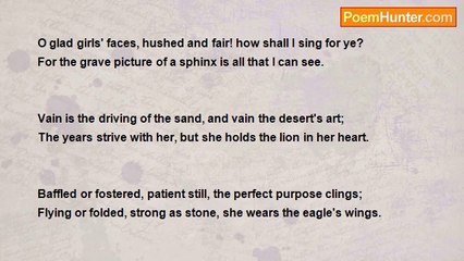 Elizabeth Stuart Phelps Ward - Sphinx