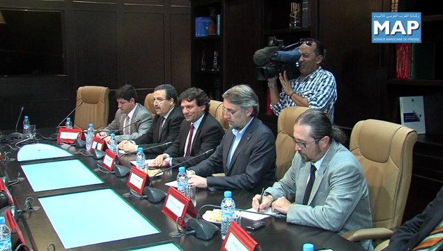 رئيس مجلس النواب يتباحث مع وفد من الحكومة الكتلانية