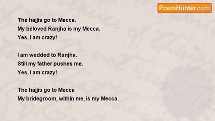 Bulleh Shah - The hajjis go to Mecca