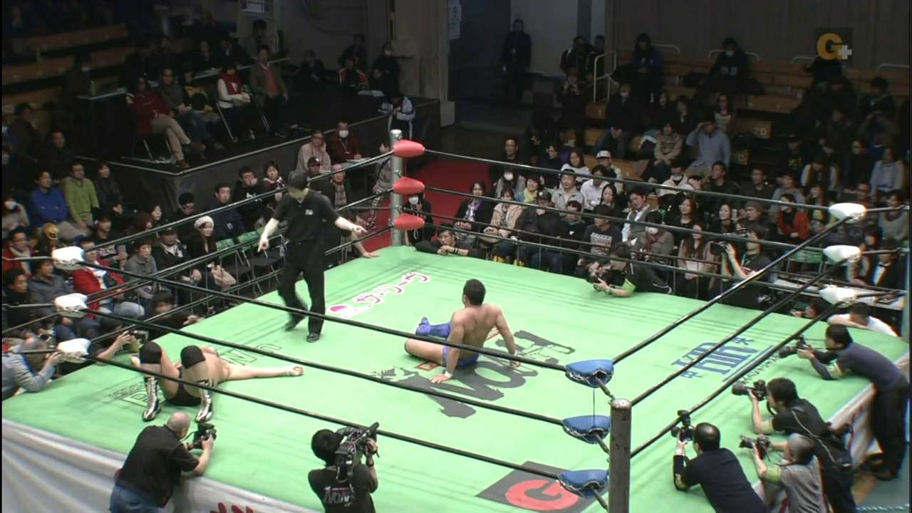 HD !! (GHC Championship) Morishima Vs Nagata (2-8-14)