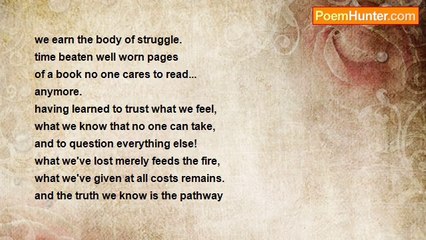 Eric Cockrell - The Body Of Struggle