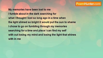 Amanda Shelton - Searching for what I thought I lost