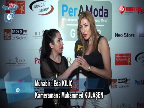 PERA MODA DEFİLE ÖNCESİ ÜNLÜ MANKEN / MODEL ÖZLEM KARAOĞLU RÖPORTAJ VERDİ...