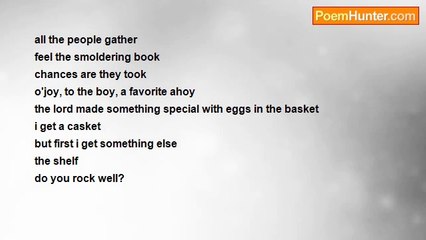 chris bowen, a.k.a to wit - please tell them how