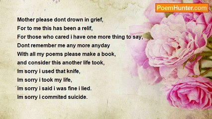 nayeli contreras - Im sorry I commited suicide