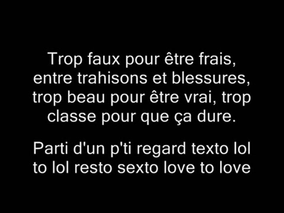 Rohff Feat. Amel Bent - Hysteric love (Paroles / Lyrics)