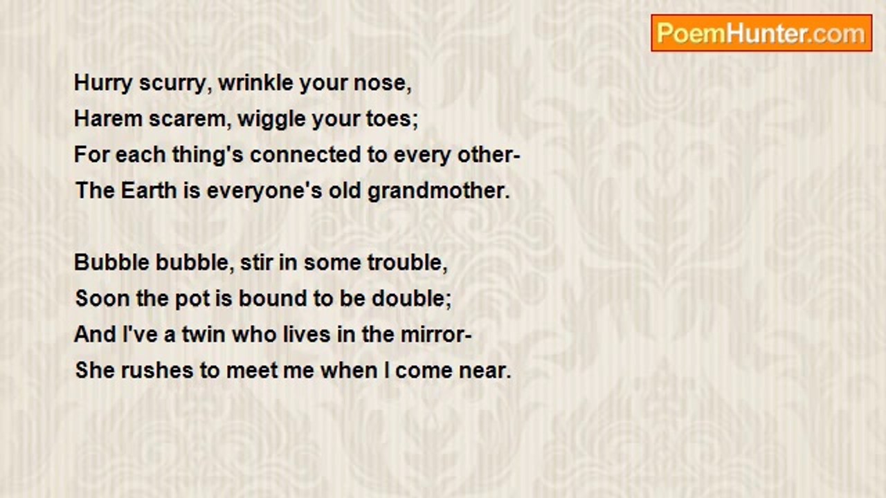 Patti Masterman - Hurry, scurry, wrinkle your nose