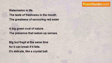 Maria Jose Cid Velazquez - Watermelon