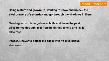 RoseAnn V. Shawiak - Memory's Shadows