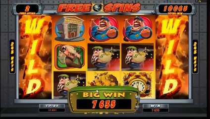 Bust the Bank Slot - Freespin Feature - Mega Big Win (477xBet)