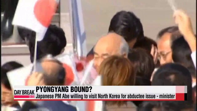 Japanese PM Abe willing to visit North Korea for Japanese abductee issue