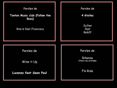 Sans Regret - TLF (Rohff - Ikbal) feat. Lala Bellerose (Paroles / Lyrics)