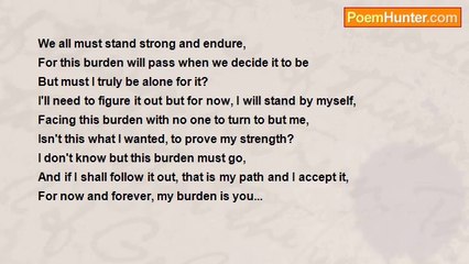 Nicholas Acosta - The Burden