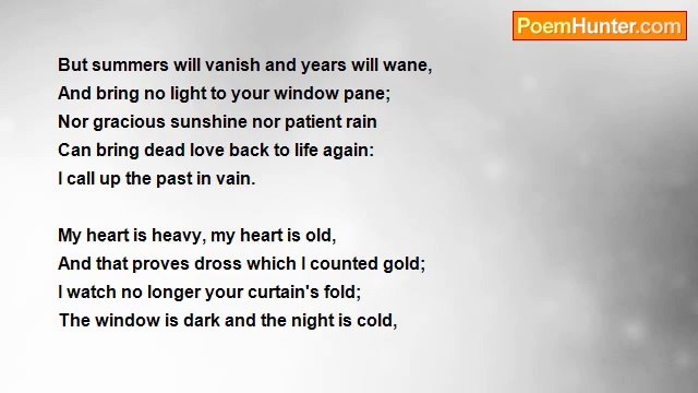 Elizabeth Akers Allen - Lost Light