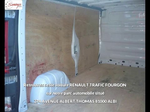 RENAULT TRAFIC FOURGON Diesel occasion à 11300 €