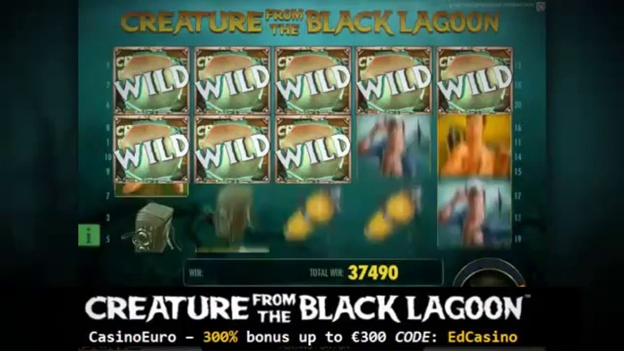 Creature from the Black Lagoon - new slot NetEnt