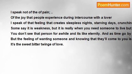 Joy Lovelet Crawford - The sweet bitter twinge of love