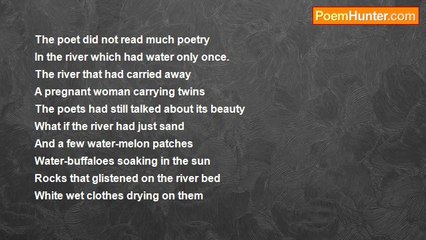 Jagannath rao Adukuri - The river