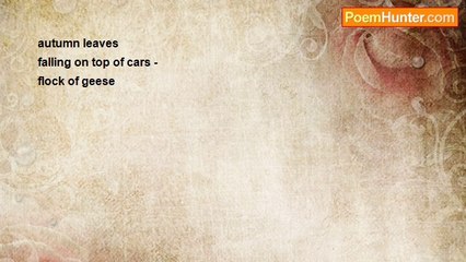 Marijo Pinero - Autumn leaves     (haiku)