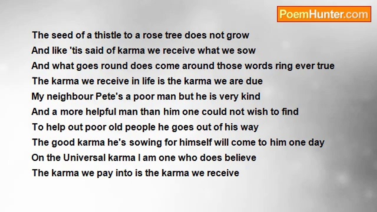 Francis Duggan - Like 'Tis Said Of Karma