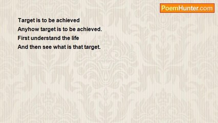 gajanan mishra - Target is to be achieved