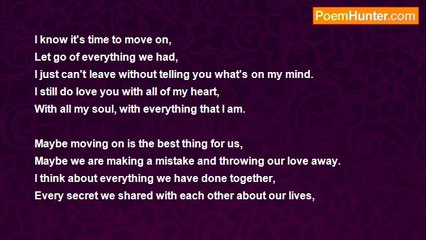 Adriana Flores - Time to move on