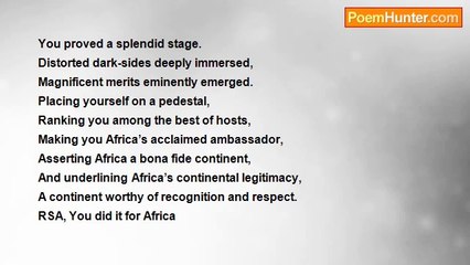 Emmanuel Oduro - You did It, Africa