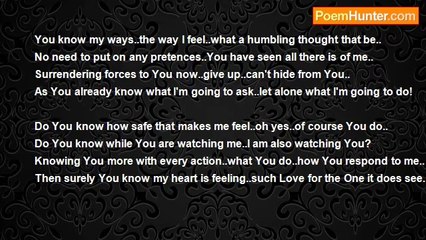 Sharon Maree Smith - You Know Me So Well..