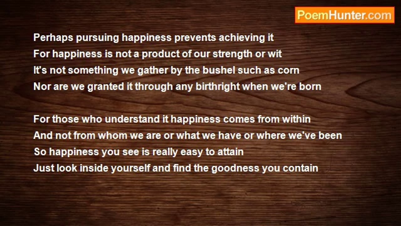 Richard Lackman - happiness