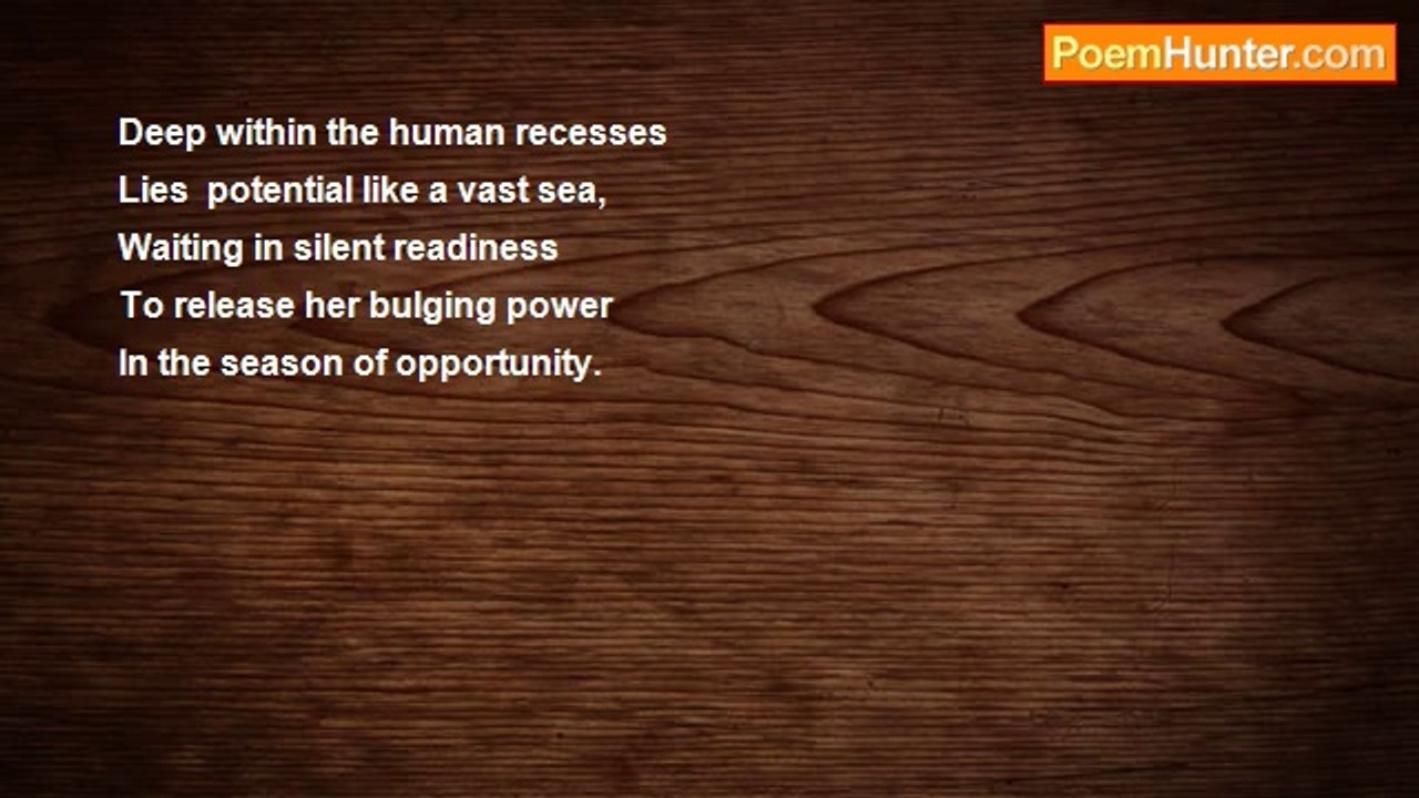 ENOCH JOHN - Potential