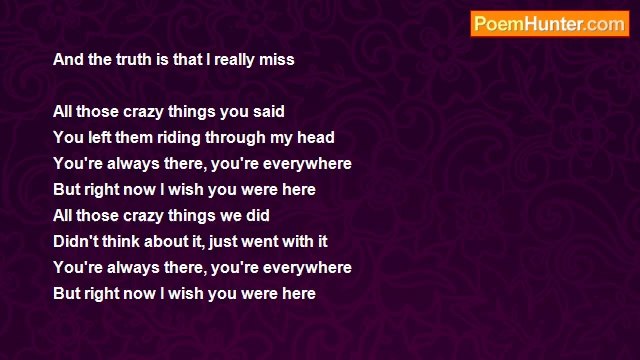 Alex Reyes - Wish You Were Here (Avril Lavigne)