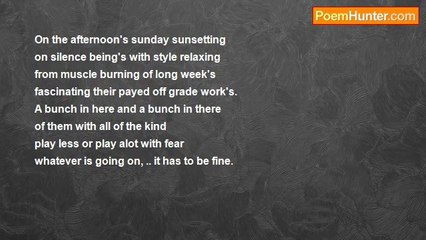 Lodi Cj Ludovik - Sunday's Sunset