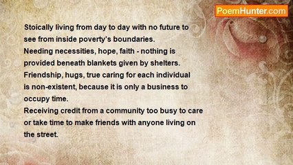 RoseAnn V. Shawiak - Poverty's Boundaries