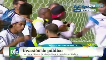 Lionel Messi: "Qué hacés acá, Ronaldinho!"