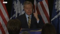 Sen. Lindsey Graham gets emotional during primary speech