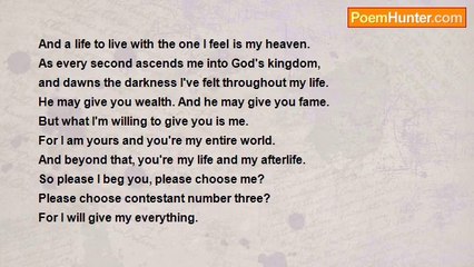 Jason J. Yu - Please Choose Me?