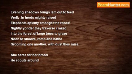 Olivia Slemmermann - An Acrostic Poem -  Evening Shadows