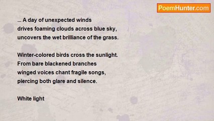 Daniel Brick - Two Letter Poems in Spring