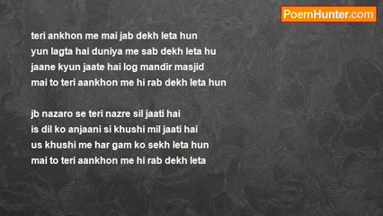 Yash Kulshrestha - Teri Ankhon Me Rab Dekh Leta Hun