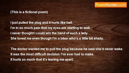 Randy Johnson - I just pulled the plug