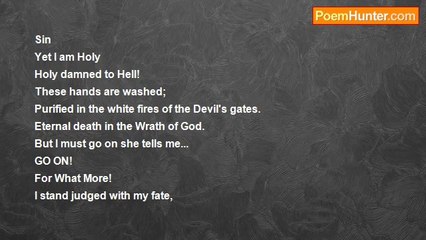 Cheyenne Ashley - Reverend Dimmesdale