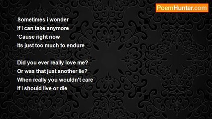 tiffani staar - I Wonder