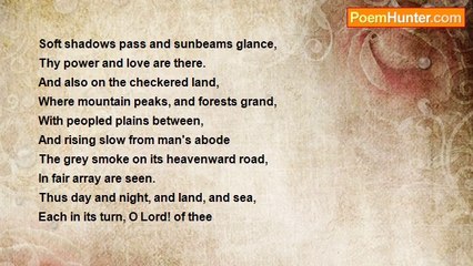 Joanna Baillie - A Hymn