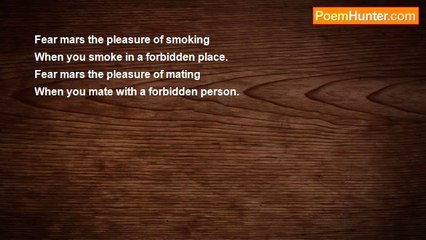 Rm.Shanmugam Chettiar. - Fear Kills The Pleasure