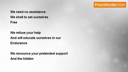 Timothy Marshal Nichols - Hinder Us Not