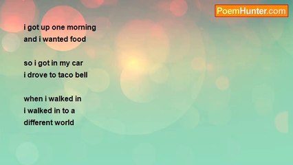 joshua treece - fast food