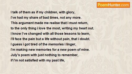 Eman Awad - July's poem