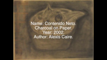 ALEXIS CAIRE - CONTENIDO NETO - SAATCHI ART - www.saatchiart.com/alexiscaire