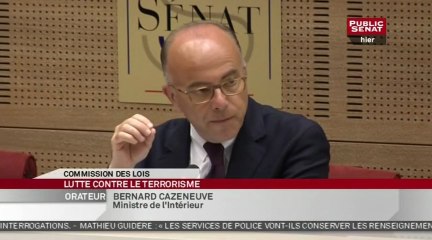 Audition - M. Bernard Cazeneuve, minitre de l'intérieur, consacrée à la lutte contre le terrorisme