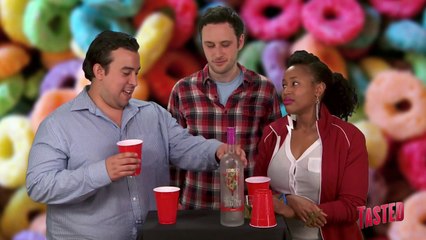 Surprisingly Mediocre Fruit Loop Vodka!! - Food Feeder